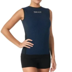 Canotta Intima Tecnica Termica 4 Stagioni Unisex Sixs SMX Blu Scuro