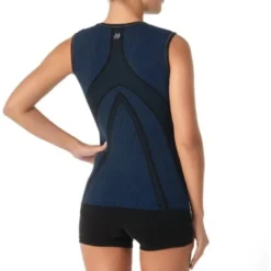 Canotta Intima Tecnica Termica 4 Stagioni Unisex Sixs SMX Blu Scuro