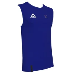 Canotta Tecnica In Lana Merino Australiana Termoregolante Traspirante Antiodore Riday Blu Navy