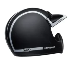 Casco Cross Bell Moto-3 2023 Fasthouse Old Road Nero Bianco