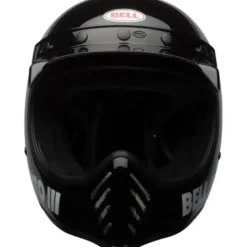 Casco Cross Bell Moto-3 Nero Lucido
