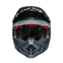 Casco Cross Bell Moto-9s Flex 2024 Banshee Nero Argento