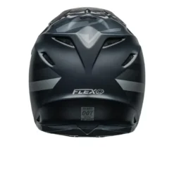 Casco Cross Bell Moto-9s Flex 2024 Banshee Nero Argento