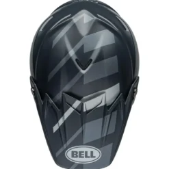 Casco Cross Bell Moto-9s Flex 2024 Banshee Nero Argento