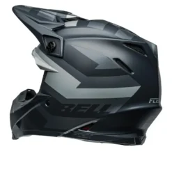 Casco Cross Bell Moto-9s Flex 2024 Banshee Nero Argento