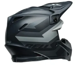 Casco Cross Bell Moto-9s Flex 2024 Banshee Nero Argento