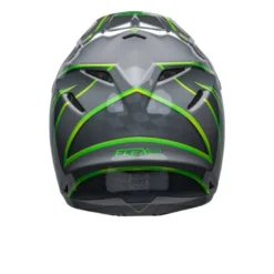 Casco Cross Bell Moto-9s Flex 2023 Sprite Grigio Verde Ece 06