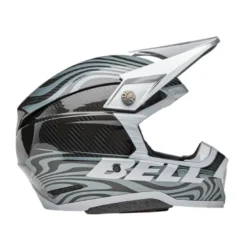 Casco Cross Bell Moto-10 Spherical 2025 Cortex Argento Grigio ECE 06