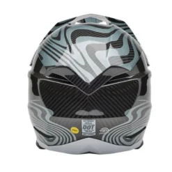 Casco Cross Bell Moto-10 Spherical 2025 Cortex Argento Grigio ECE 06