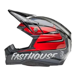 Casco Cross Bell Moto-10 Spherical 2025 Fasthouse DITD Grigio Rosso ECE 06