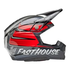 Casco Cross Bell Moto-10 Spherical 2025 Fasthouse DITD Grigio Rosso ECE 06