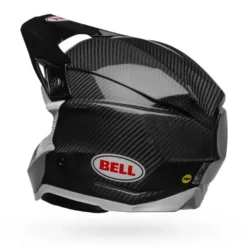 Casco Cross Bell Moto-10 Spherical Nero Bianco Lucido