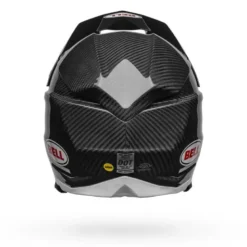 Casco Cross Bell Moto-10 Spherical Nero Bianco Lucido