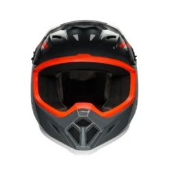 Casco Cross Bell Mx-9 Mips 2024 Dart Arancione Grigio Carbonio