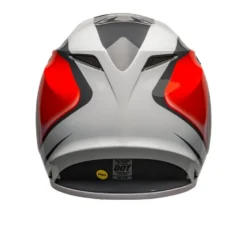 Casco Cross Bell Mx-9 Mips 2024 Dart Arancione Grigio Carbonio