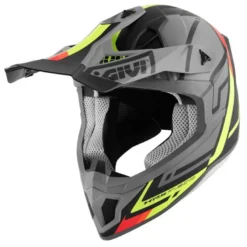 Casco Cross Givi 70.1 F Logic Grigio Giallo Nero
