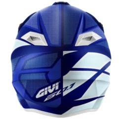 Casco Cross Givi 601 Invert Blu Bianco