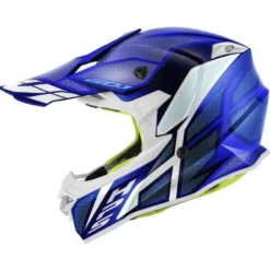 Casco Cross Givi 601 Invert Blu Bianco