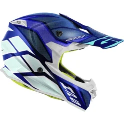 Casco Cross Givi 601 Invert Blu Bianco