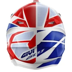Casco Cross Givi 601 Invert Fresh Bianco Rosso Blu
