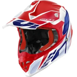 Casco Cross Givi 601 Invert Fresh Bianco Rosso Blu