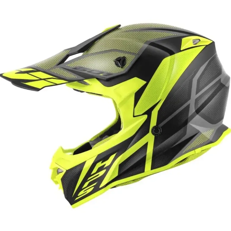 Casco Cross Givi 601 Invert Nero Giallo