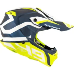 Casco Cross Kappa KV49 Evo Great Nero Opaco Bianco