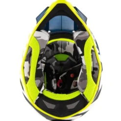 Casco Cross Kappa KV49 Evo Great Nero Opaco Bianco