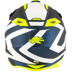Casco Cross Kappa KV49 Evo Great Nero Opaco Bianco