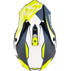 Casco Cross Kappa KV49 Evo Great Nero Opaco Bianco