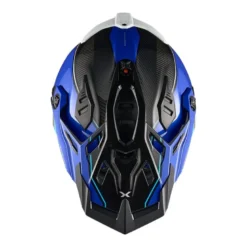 Casco Cross Nexx X.RALLY Raid Blu Bianco