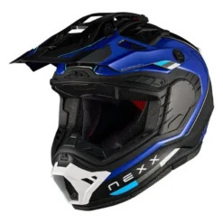 Casco Cross Nexx X.RALLY Raid Blu Bianco