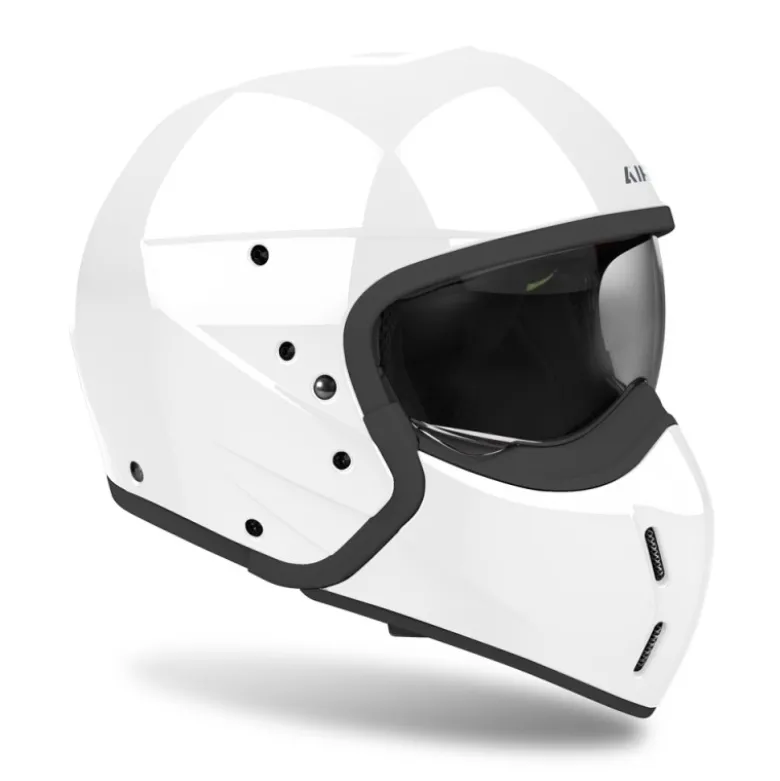 Casco Crossover Airoh J 110 Bianco Lucido