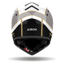 Casco Crossover Airoh J 110 Command Oro Glitterato