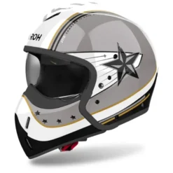 Casco Crossover Airoh J 110 Command Oro Glitterato
