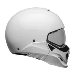 Casco Crossover Bell Broozer Duplet Bianco Lucido ECE 06