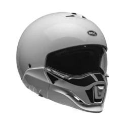Casco Crossover Bell Broozer Duplet Bianco Lucido ECE 06