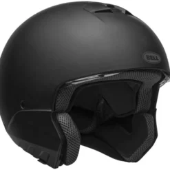 Casco Crossover Bell Broozer Solid Nero Opaco