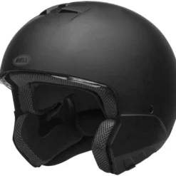 Casco Crossover Bell Broozer Solid Nero Opaco