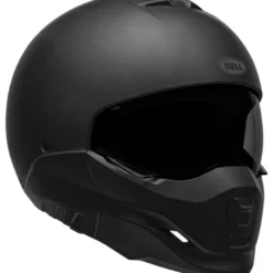 Casco Crossover Bell Broozer Solid Nero Opaco