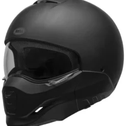 Casco Crossover Bell Broozer Solid Nero Opaco
