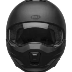 Casco Crossover Bell Broozer Solid Nero Opaco
