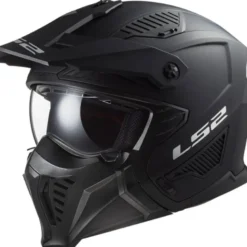 Casco Crossover Ls2 OF606 Drifter Solid Nero Opaco