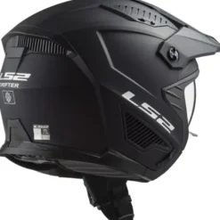Casco Crossover Ls2 OF606 Drifter Solid Nero Opaco