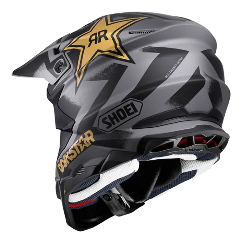 Casco Cross Shoei Vfx-Wr 06 Malcolm Stewart TC5