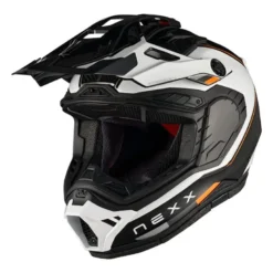 Casco Cross X.RALLY Raid Bianco Arancione
