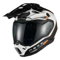 Casco Cross X.RALLY Raid Bianco Arancione