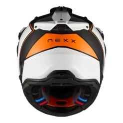 Casco Cross X.RALLY Raid Bianco Arancione