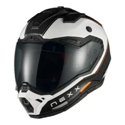 Casco Cross X.RALLY Raid Bianco Arancione