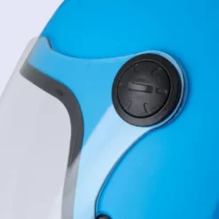 Casco Demi-jet Bambino Tucano Urbano El'Kid Blu Chiaro Opaco
